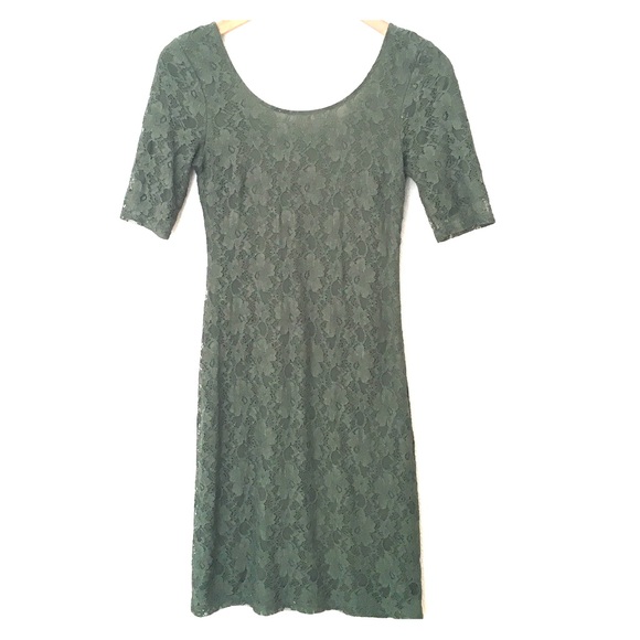 banana republic green lace dress | Dresses | Banana Republic Womens dresses